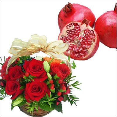 "Fruits N Flowers Combo - M02 - Click here to View more details about this Product